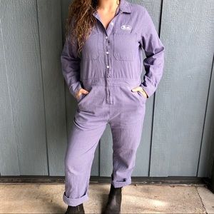 Brixton striped coveralls jumpsuit